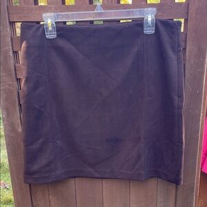 White House Black Market Dark Brown Pencil Skirt